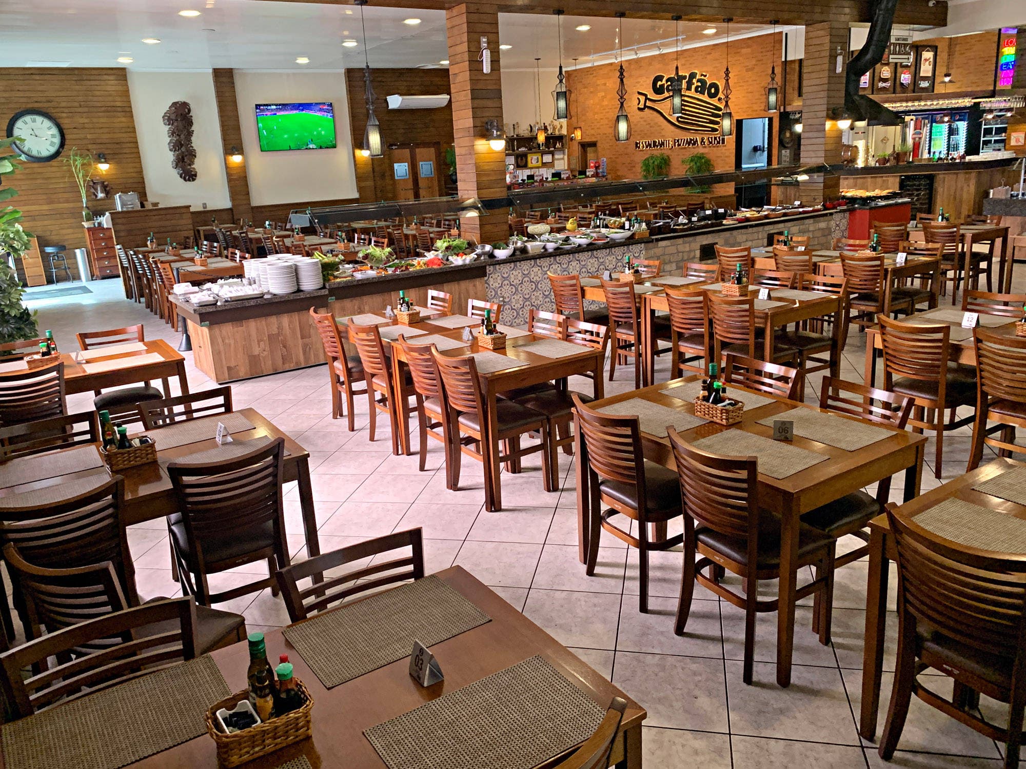 GARFÃO Restaurante Pizzaria Sushi